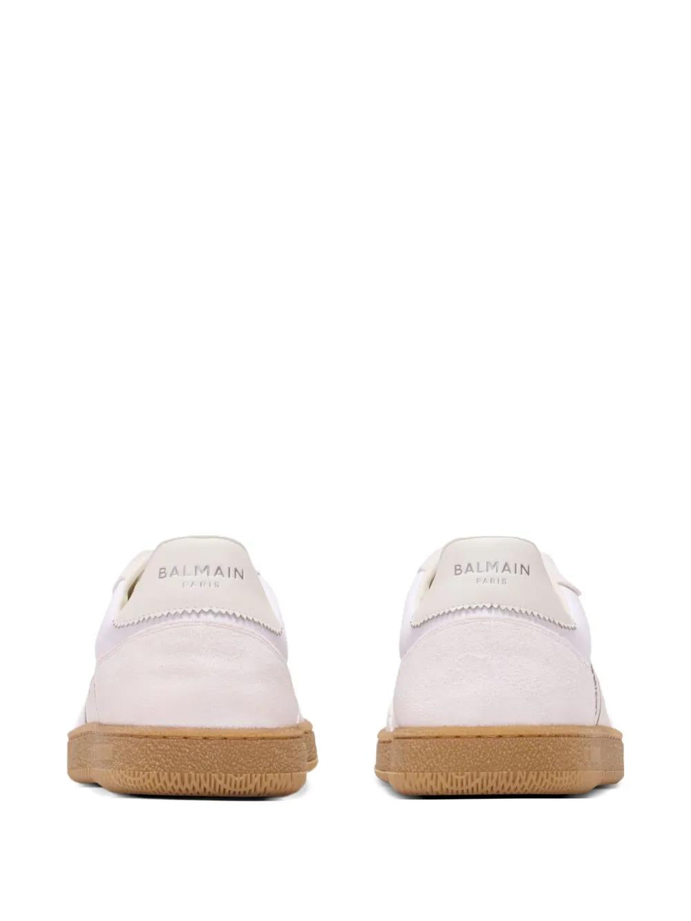 BALMAIN Swan Low-Top Fashion Sneakers