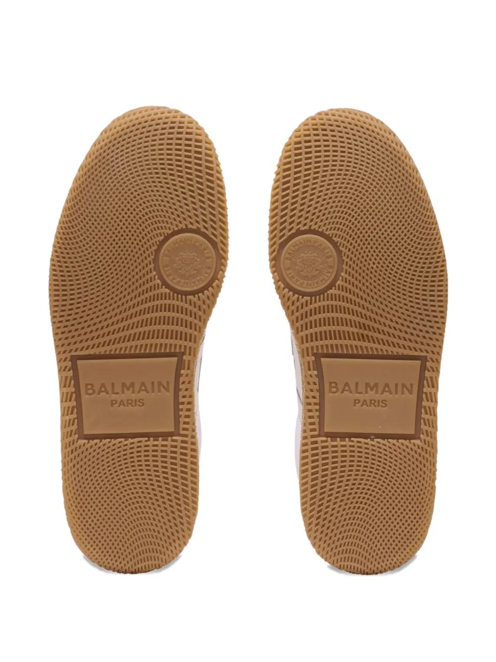 BALMAIN Swan Low-Top Fashion Sneakers