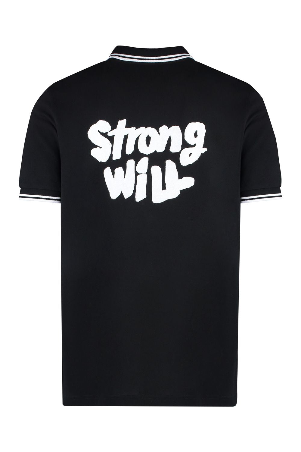 COMME DES GARÇONS SHIRT Cotton-Piqué Polo Shirt with Maxi Print for Men