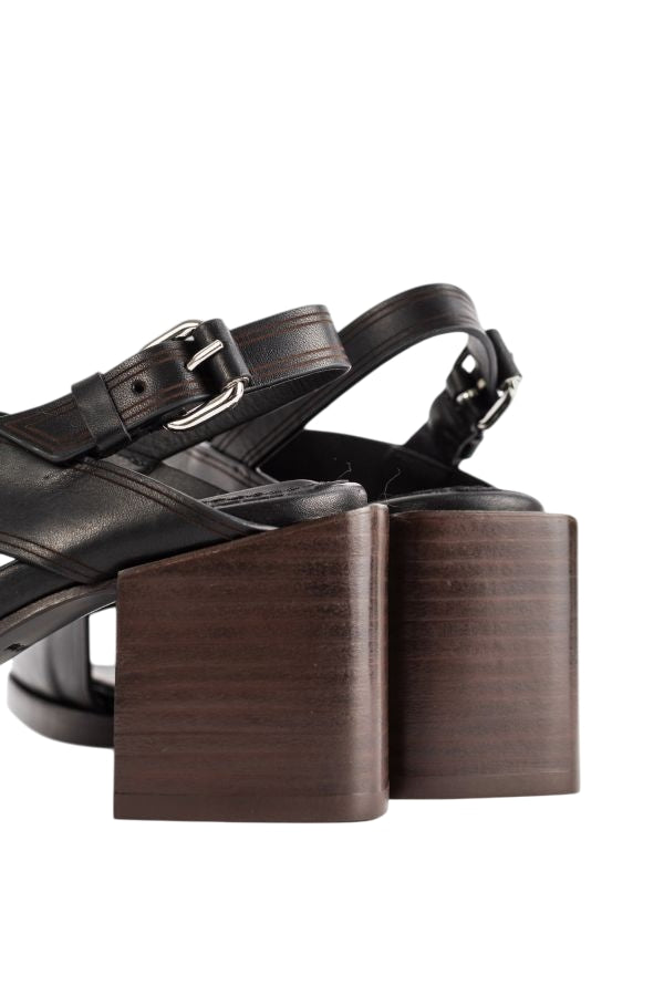 LEMAIRE Cross 80 Sandals - Sleek Leather Design for Women