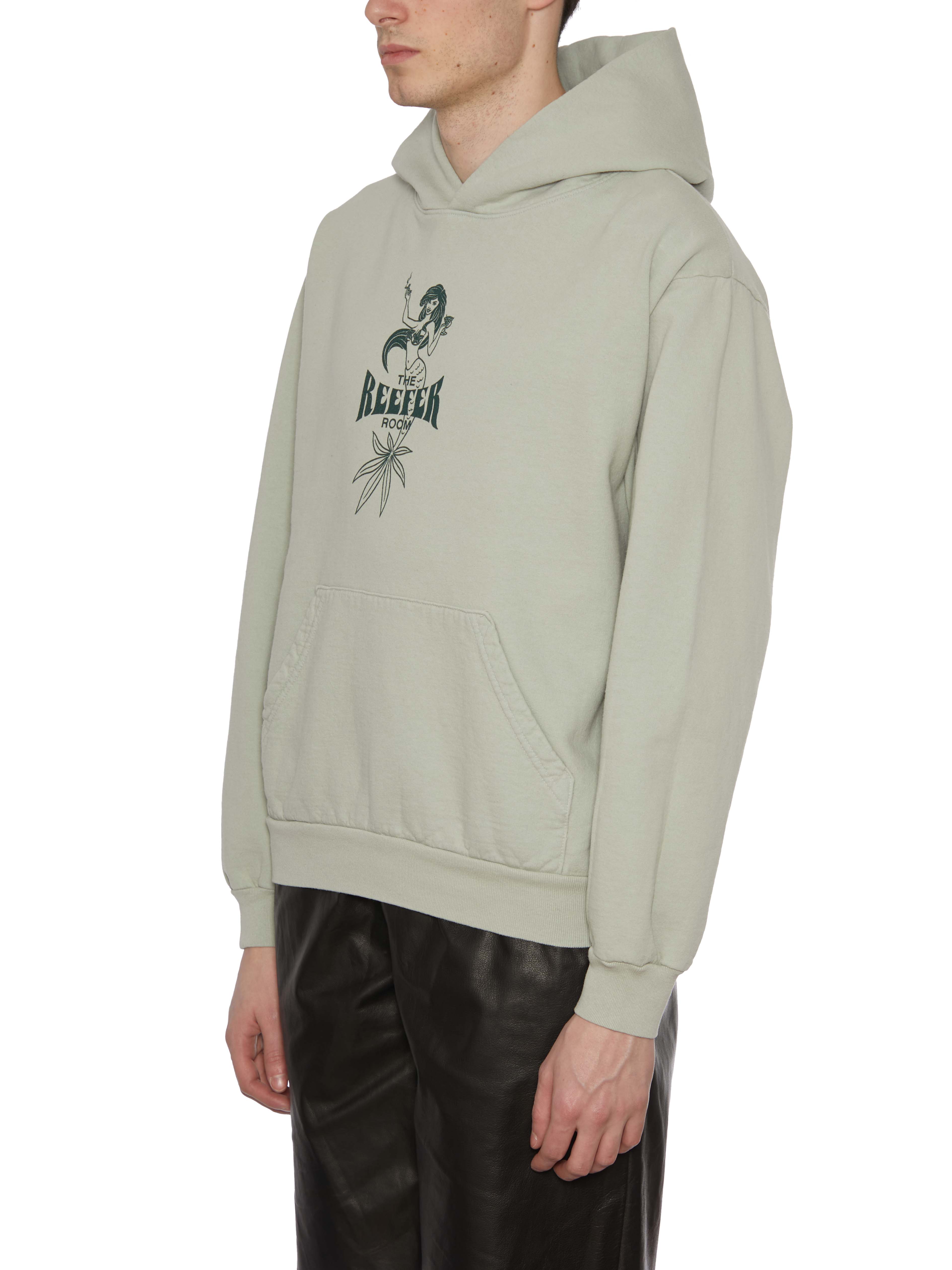 LOCAL AUTHORITY Men's Cozy Hoodie with Front Print - Size M