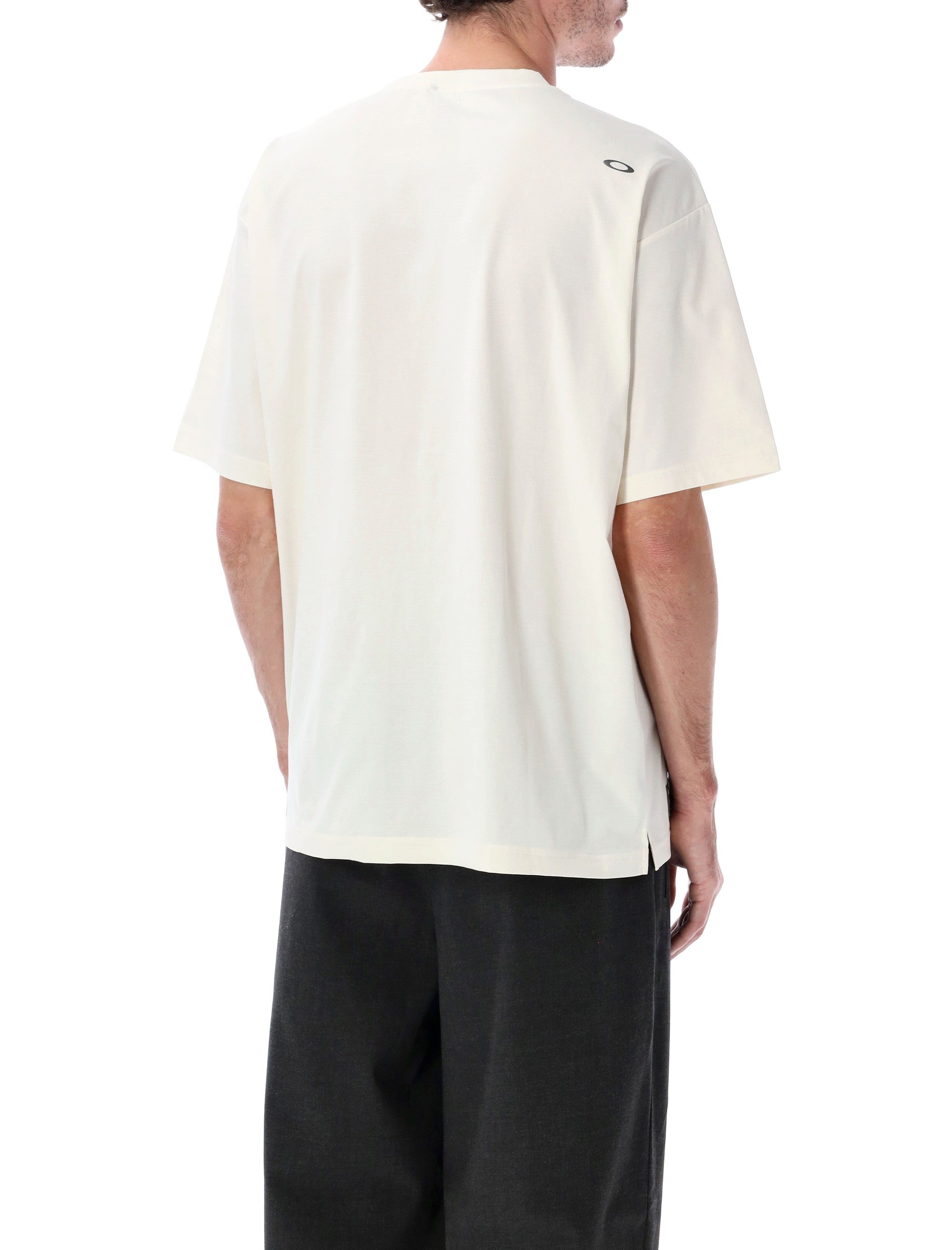 OAKLEY Technical Polyester T-Shirt with Chest Pocket - Size L