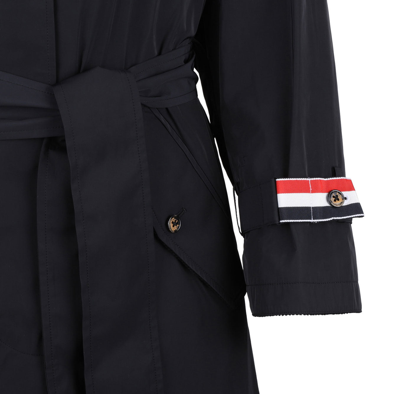 THOM BROWNE Sleek Women's Polyester Jacket