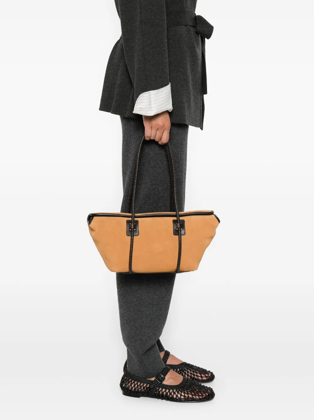 HEREU Mini Braided Shoulder Handbag