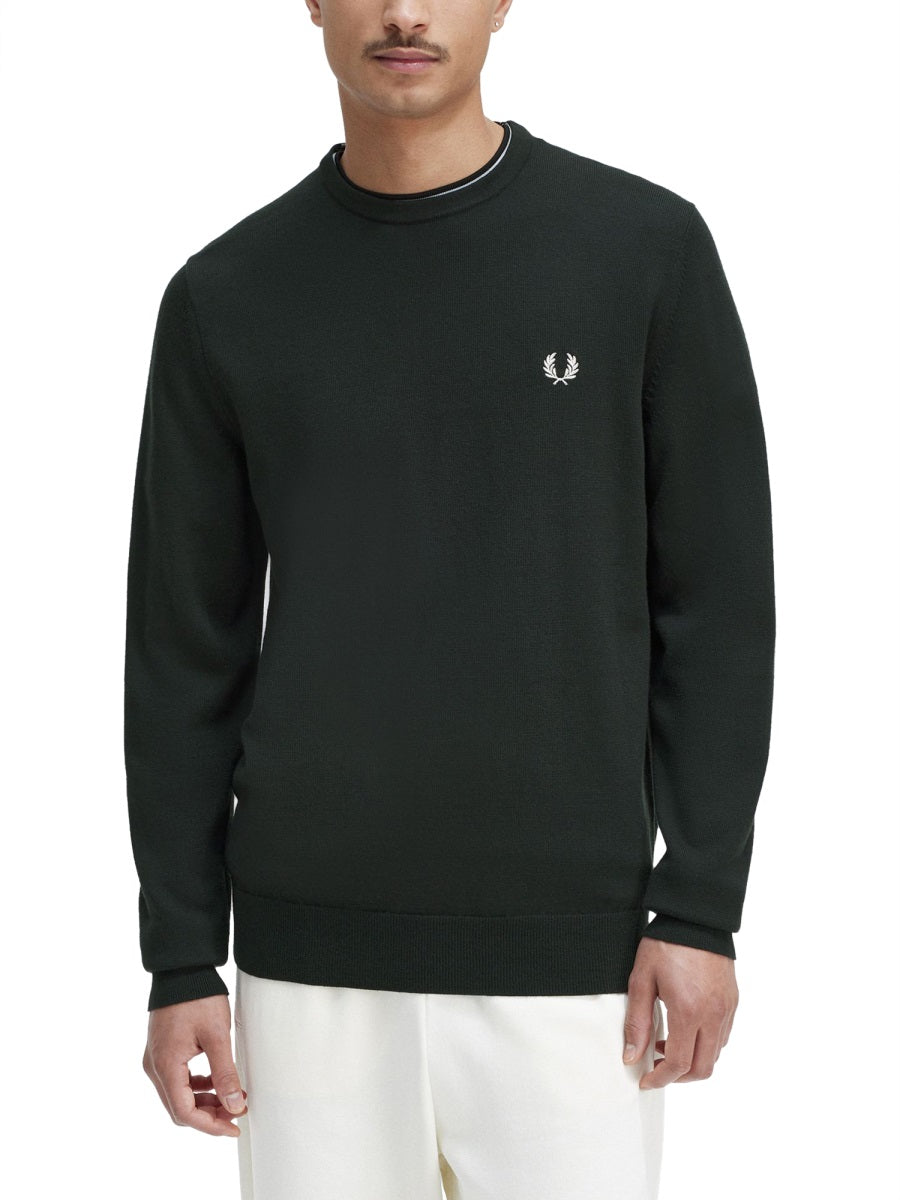 FRED PERRY Men's Regular Fit T-Shirt with Logo