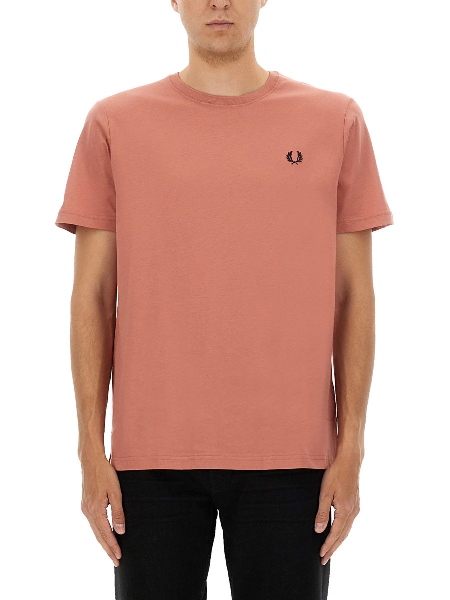 FRED PERRY Cotton T-Shirt - Size L