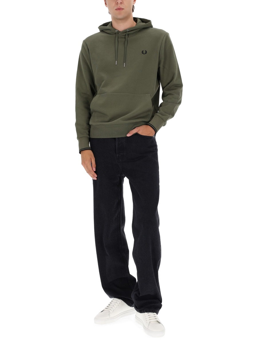 FRED PERRY Classic Hoodie - Size L