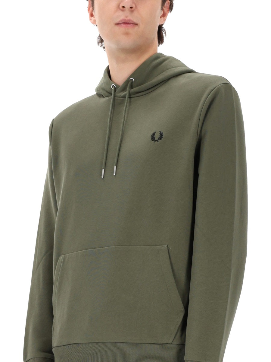 FRED PERRY Classic Hoodie - Size L