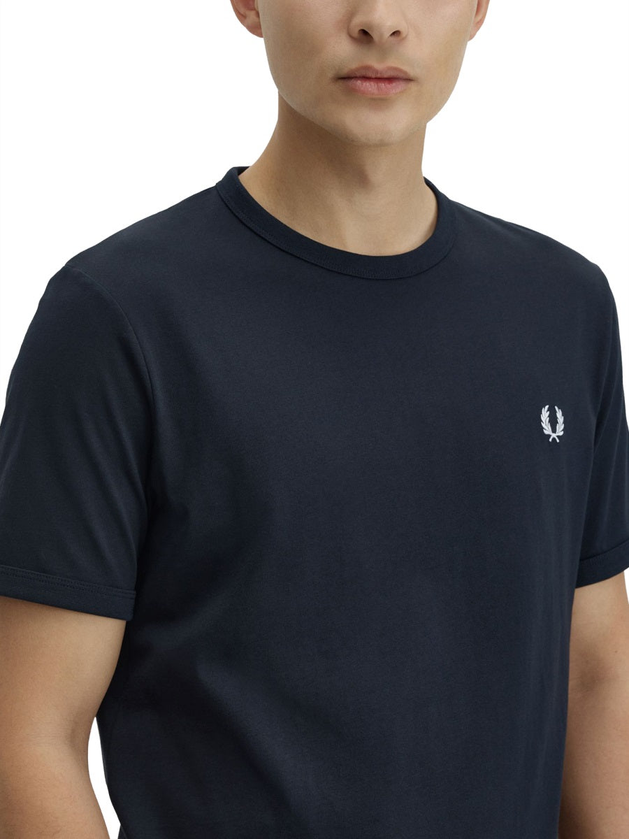FRED PERRY Essential Cotton T-Shirt for Men