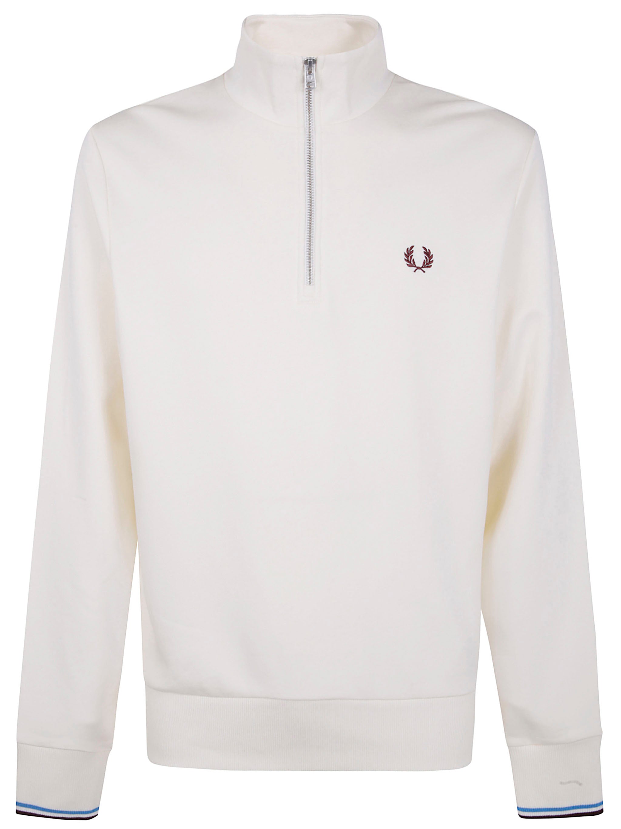 FRED PERRY Half Zip Sweatshirt for Men - FW25