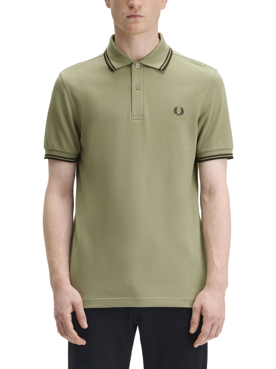FRED PERRY Classic Men's Cotton Polo Shirt - Mini Fit