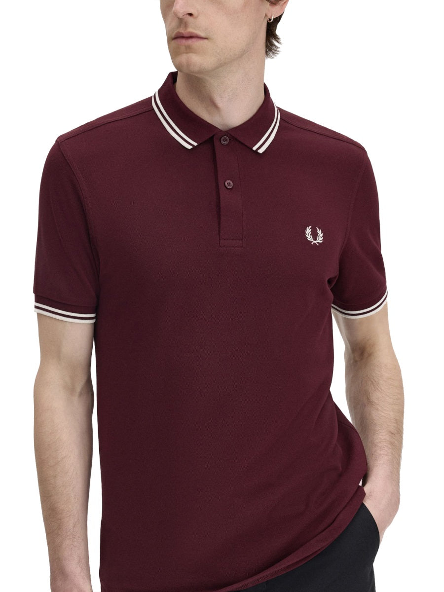 FRED PERRY Classic Logo Polo Shirt - Size L