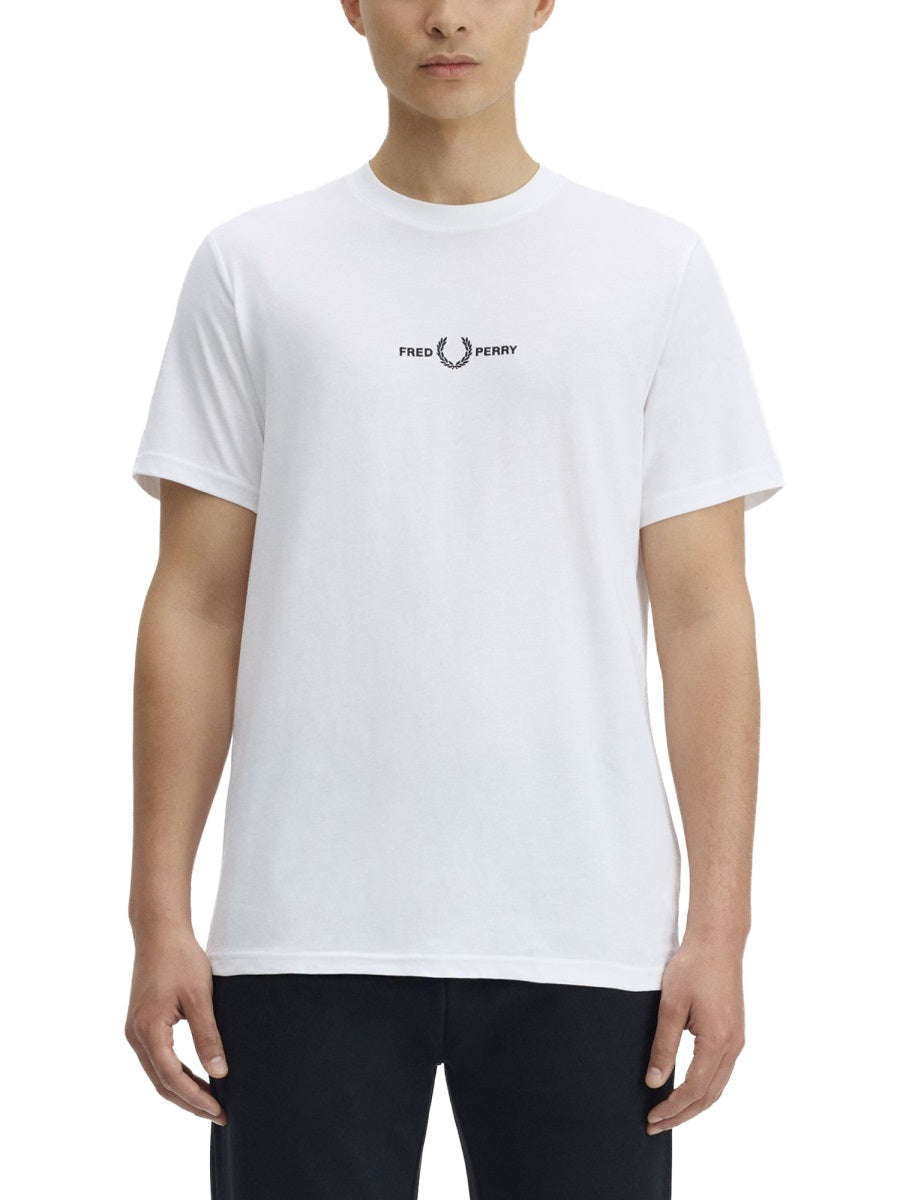 FRED PERRY Classic Cotton T-Shirt for Men - FW25 Collection