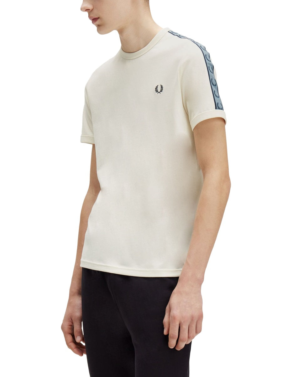 FRED PERRY Classic Ringer T-Shirt - Size L