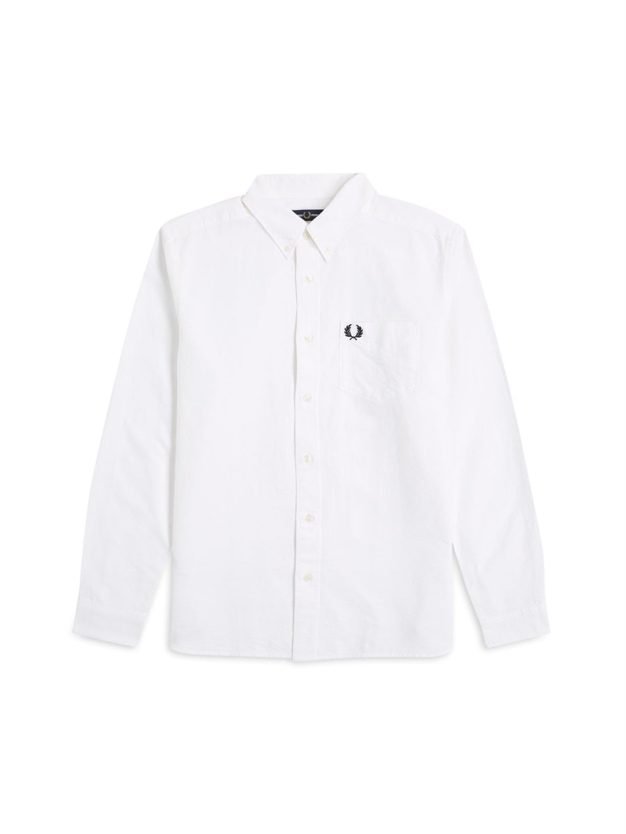 FRED PERRY Cotton Oxford Shirt - Size L