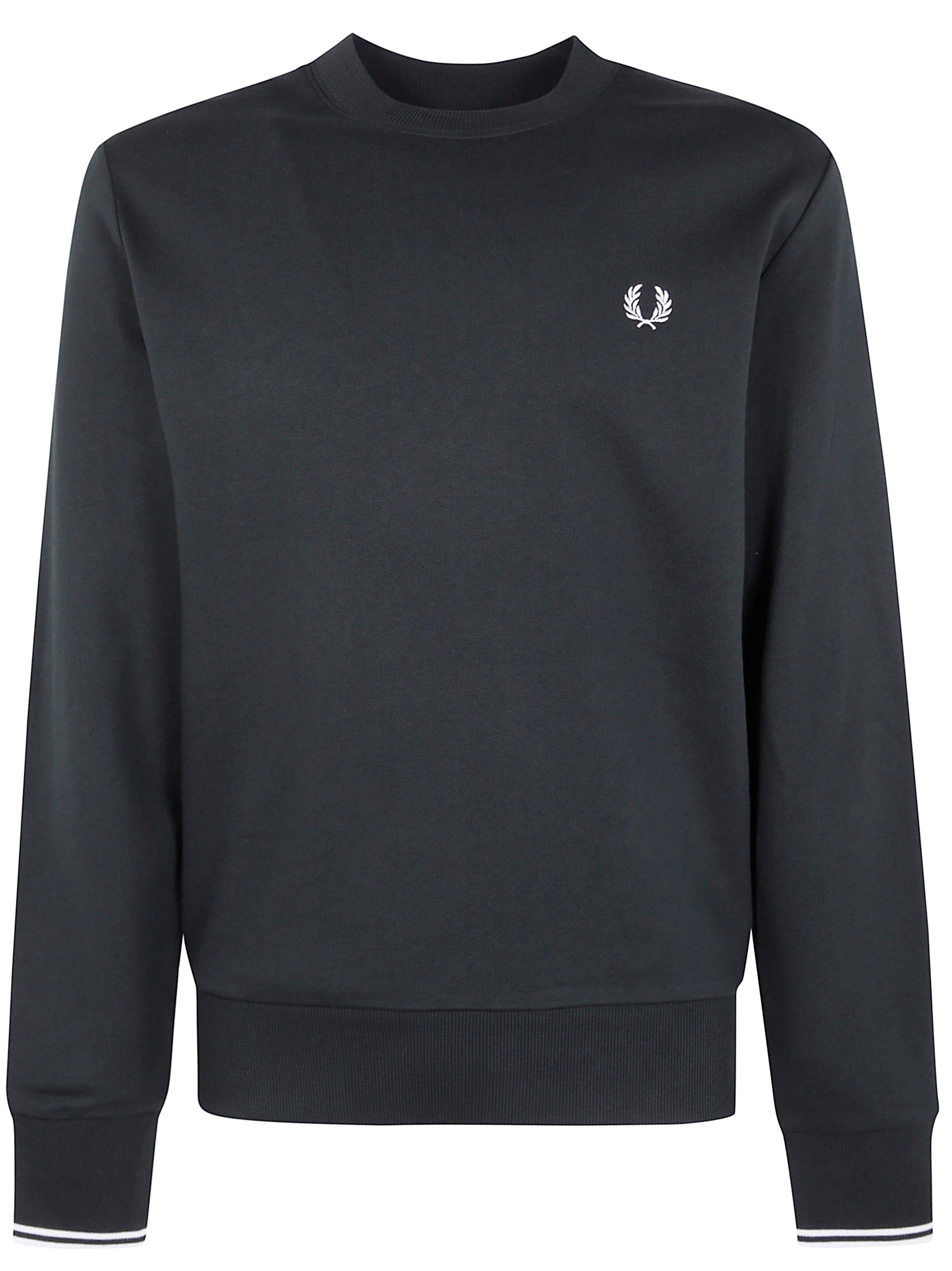FRED PERRY Classic Crew Neck Sweatshirt for Men