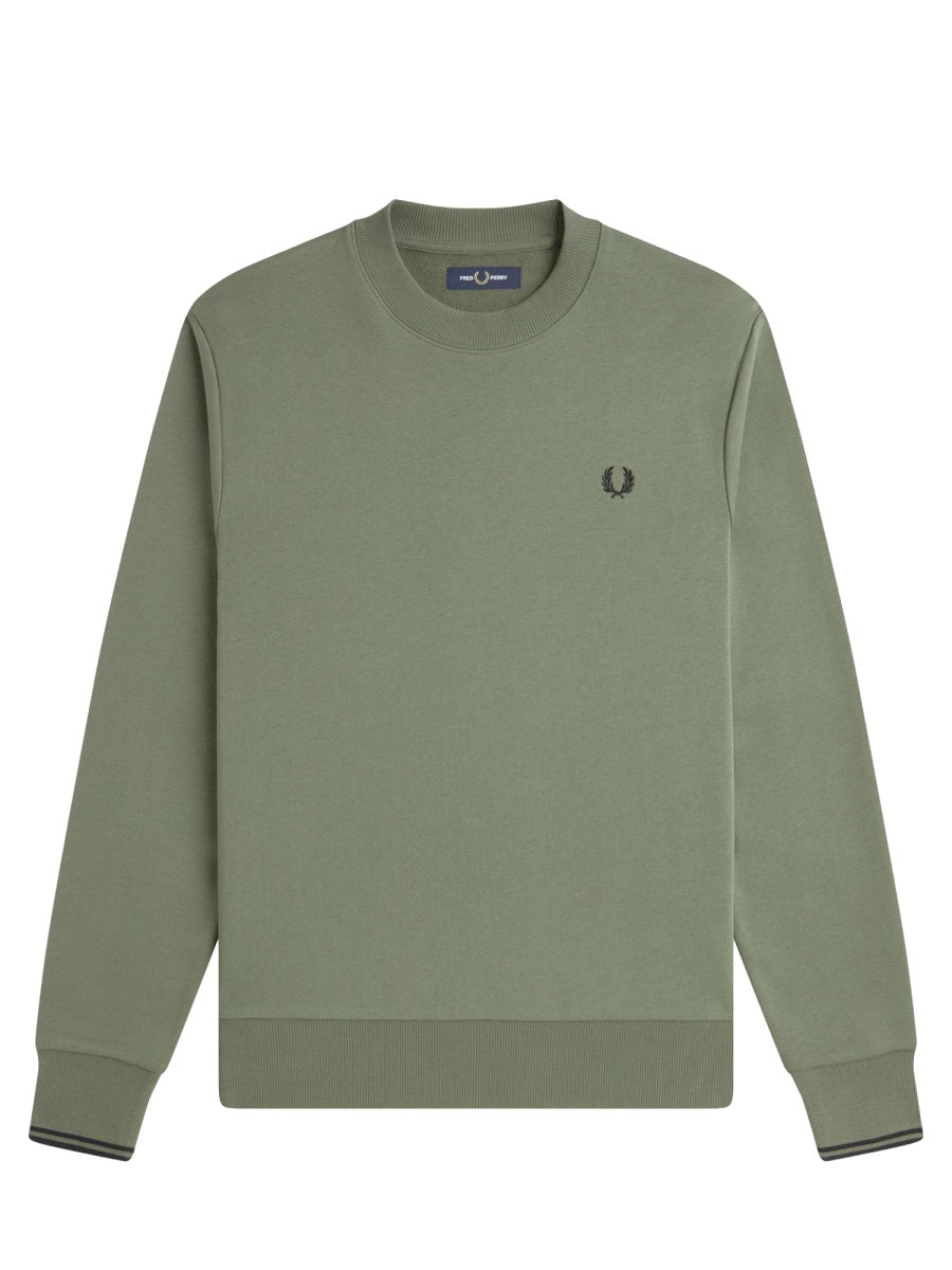 FRED PERRY Men's Logo Sweatshirt - Size L