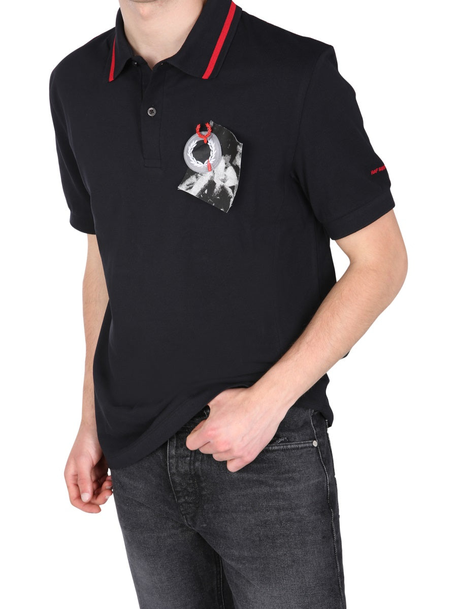 FRED PERRY RAF SIMONS Regular Fit Polo Shirt