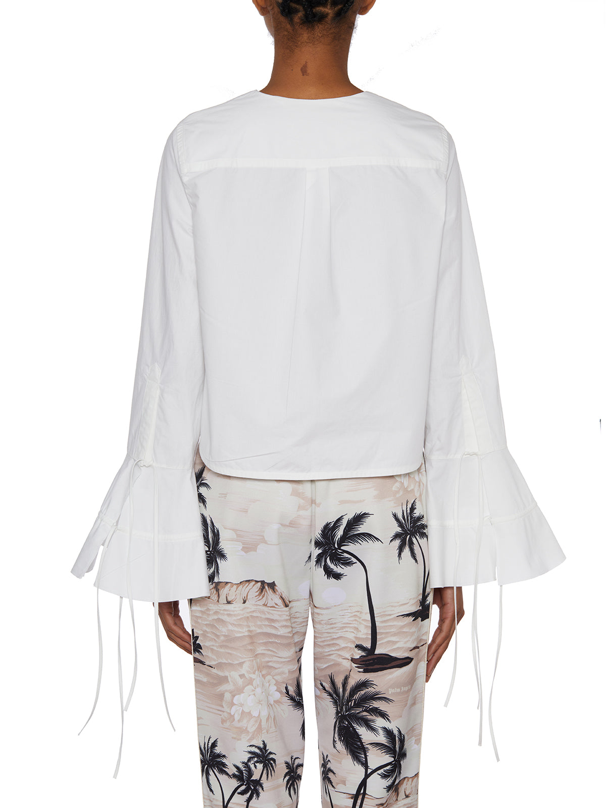 PALM ANGELS Cotton Button-Up Shirt for Women - Size 38