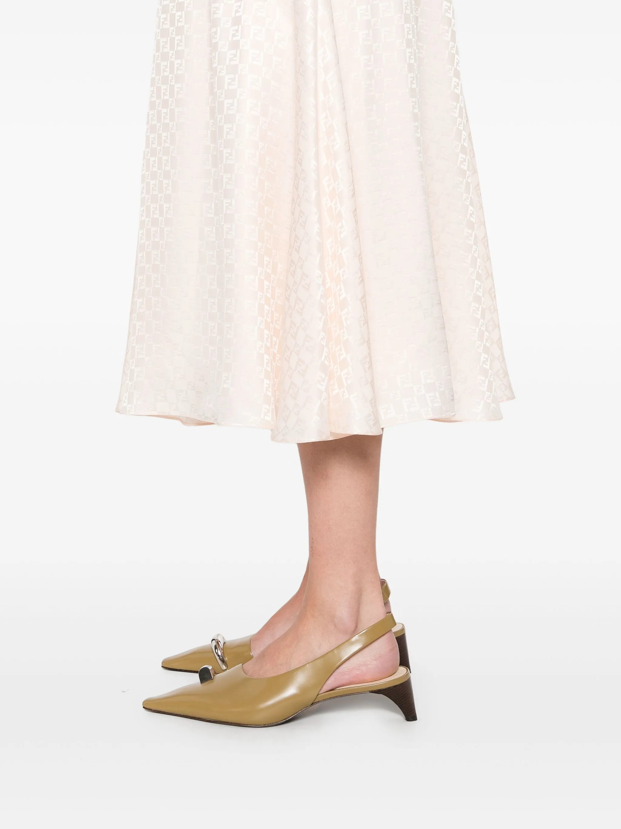 FENDI Silk Skirt for Women - FW25 Collection