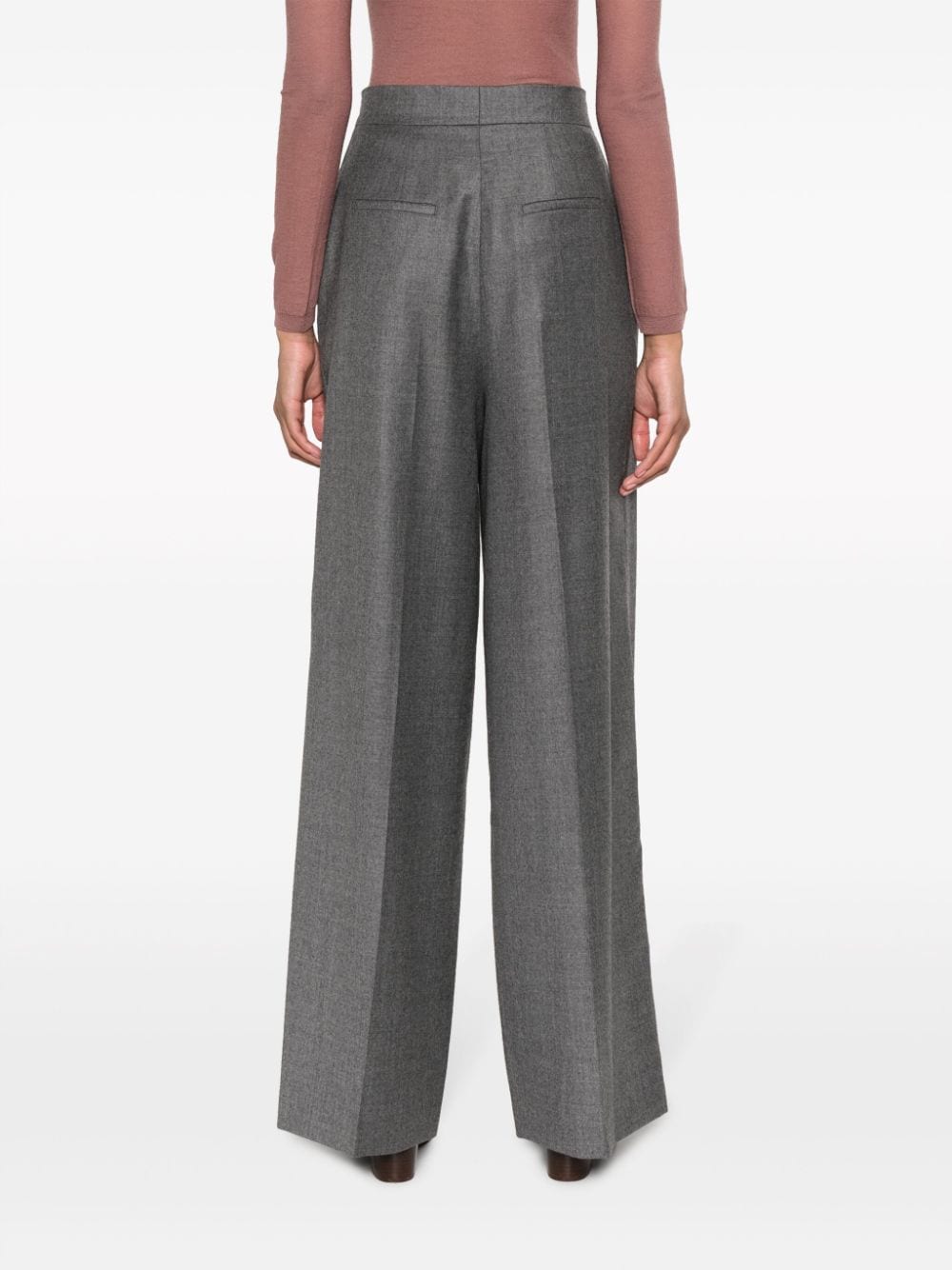 FENDI Regular Fit Wool Pants - Size 40