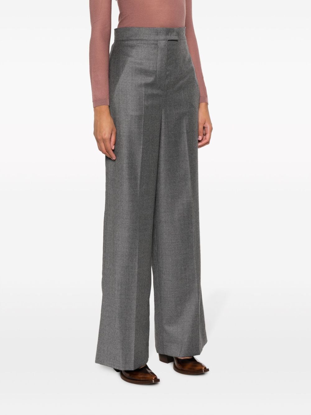 FENDI Regular Fit Wool Pants - Size 40