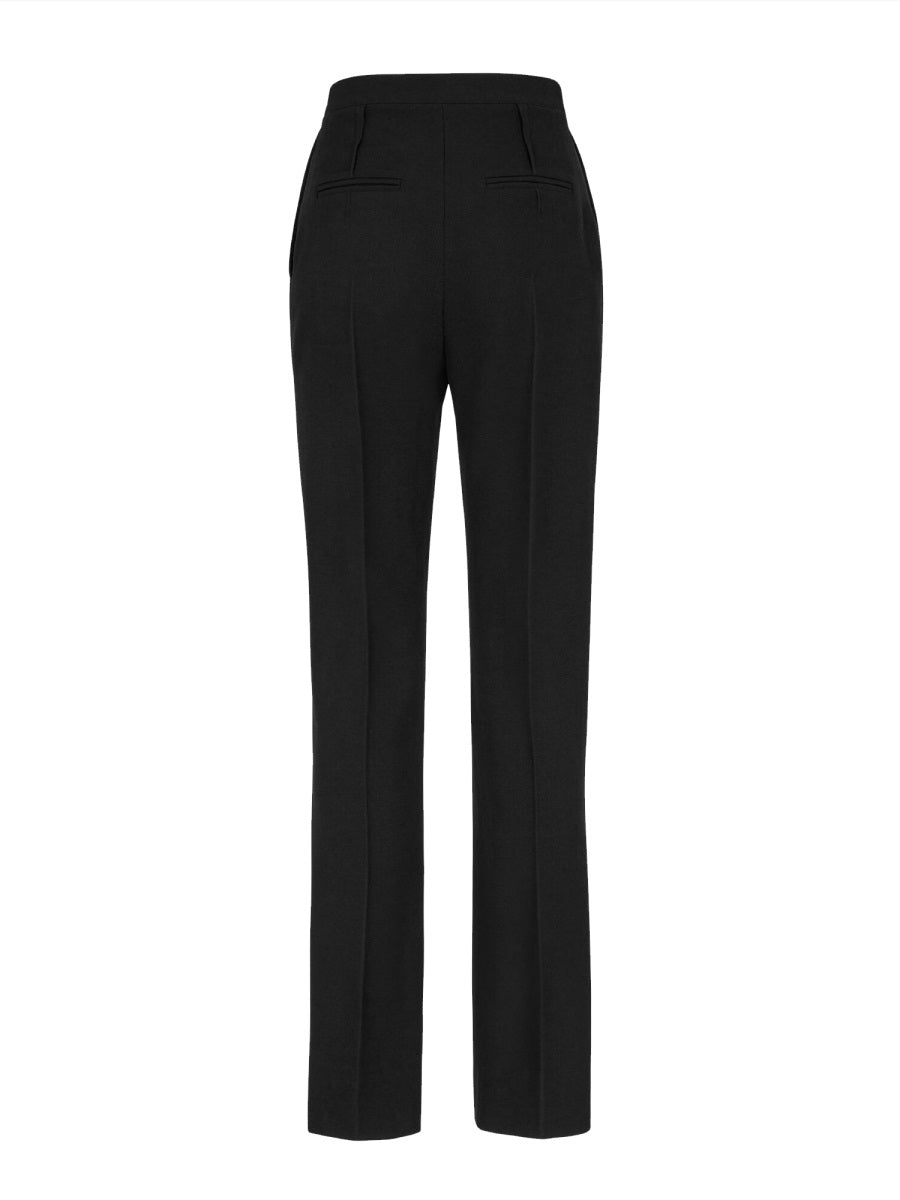 FENDI Grain of Poudre Wool Pants - Women's