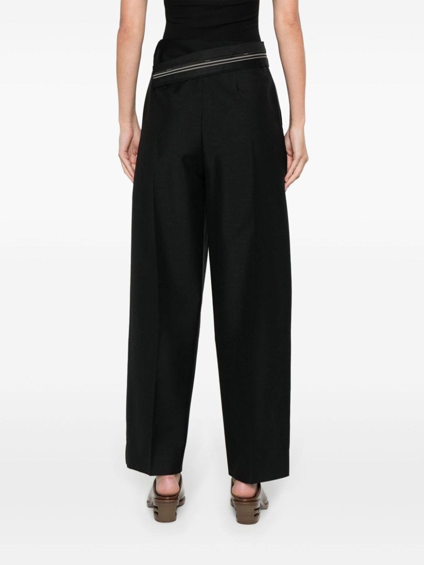 FENDI Chic Wool Trousers for Women - FW25 Collection