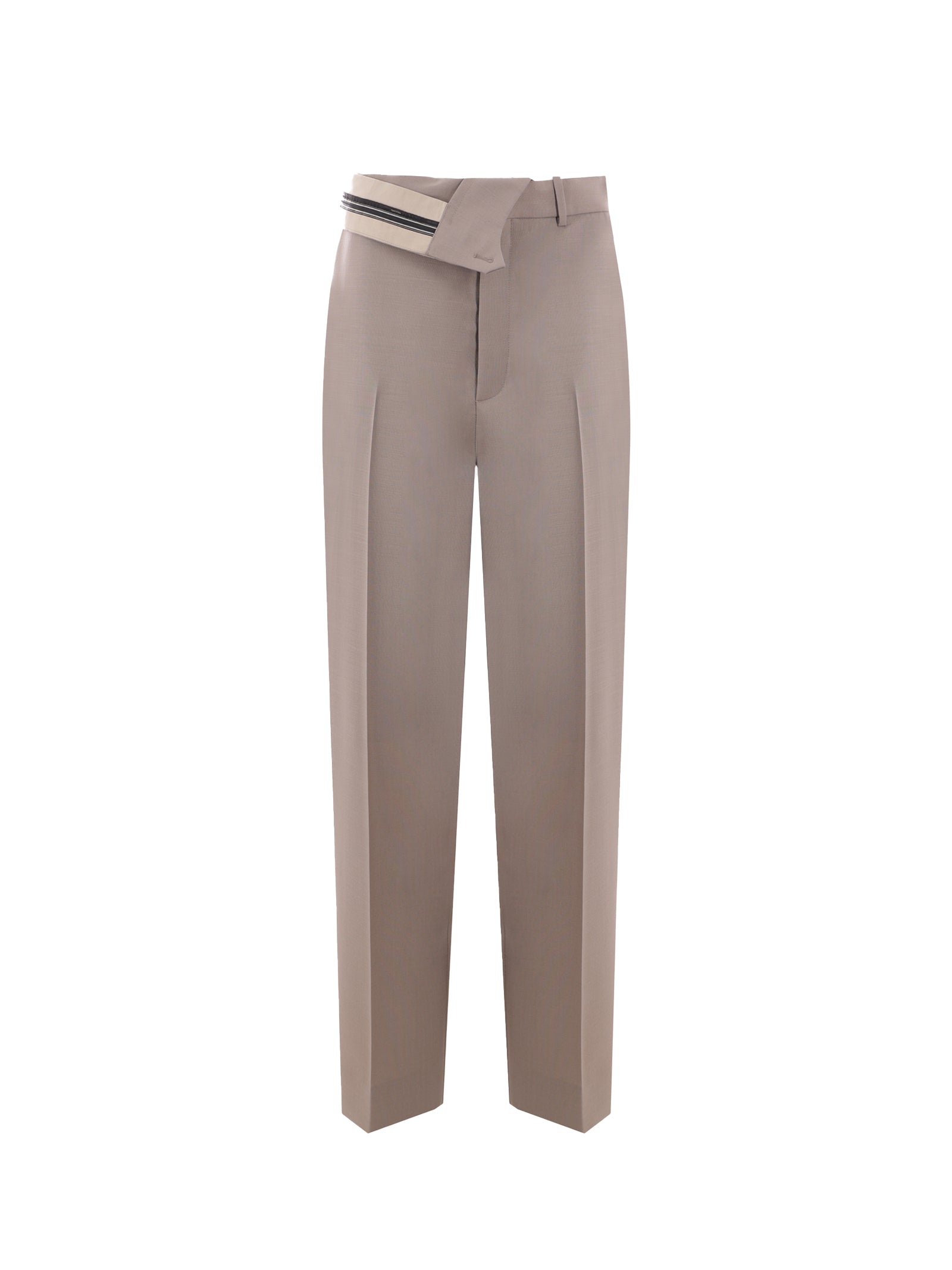 FENDI Mohair Wool Trousers for Women - SS24 Collection