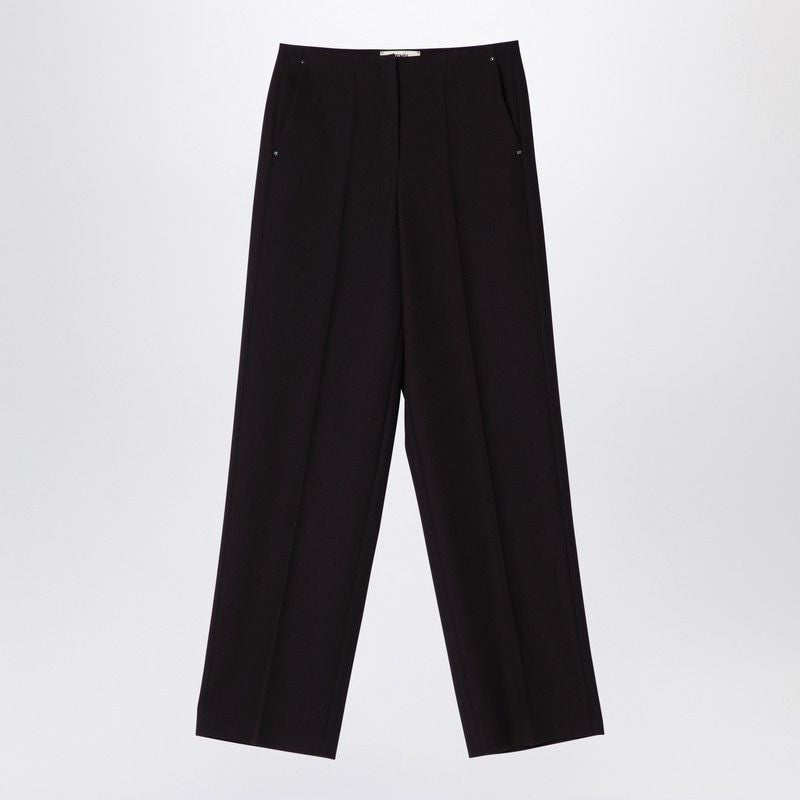 FENDI Women's Grain of Poudre Wool Trousers