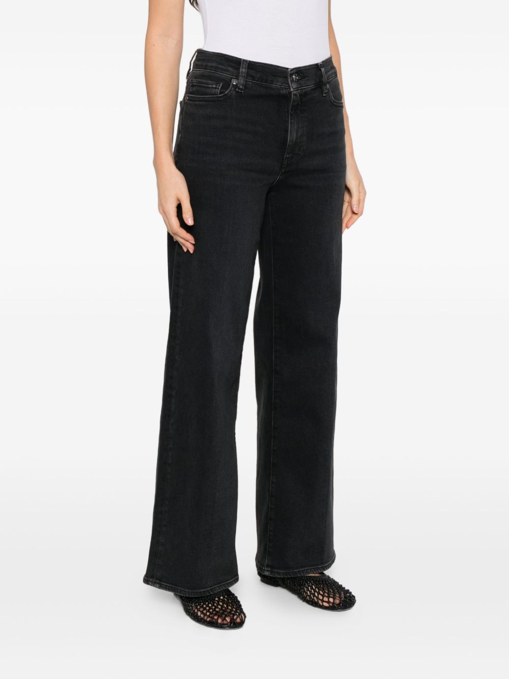 FRAME High Waist Wide Leg Jeans Size 26