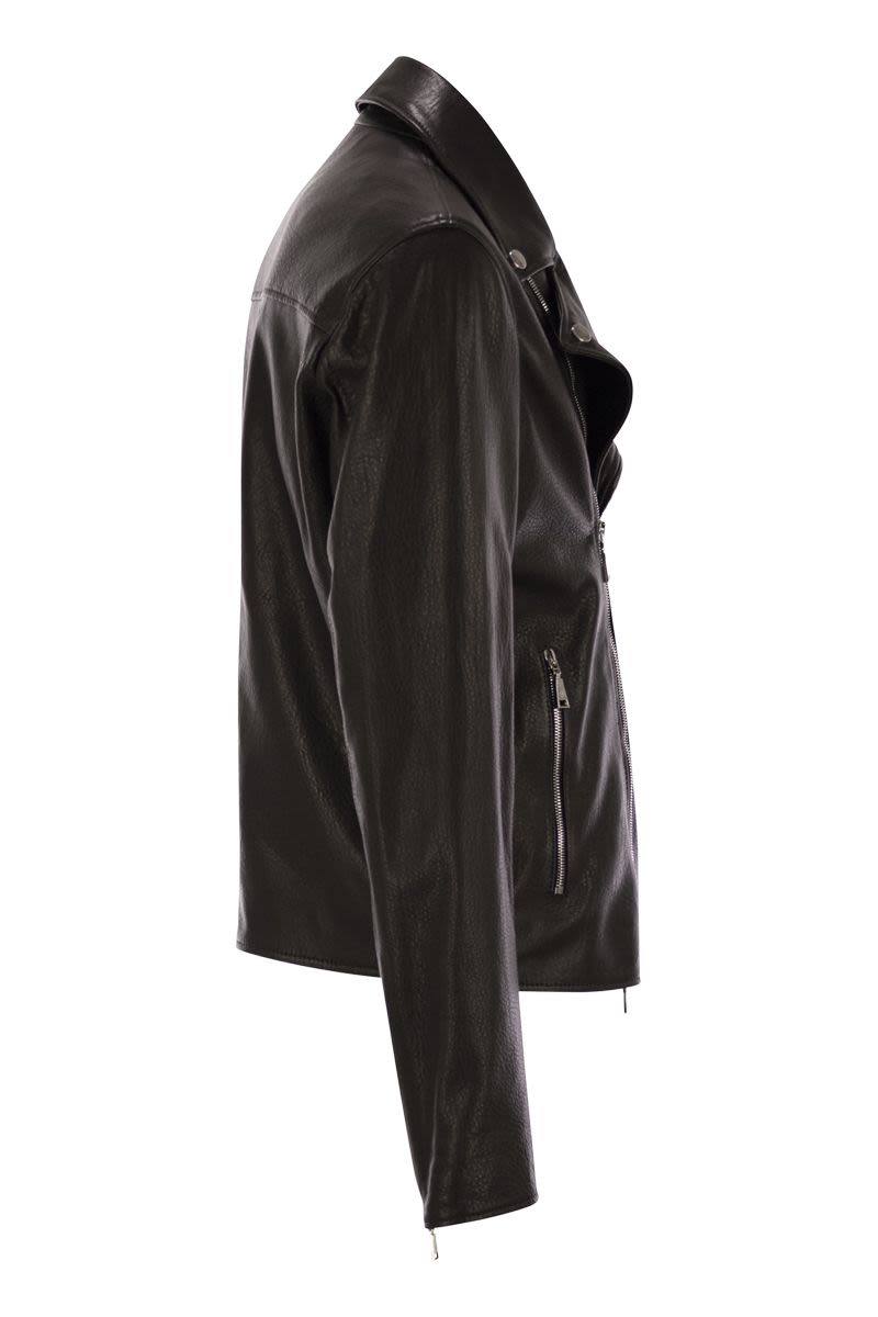 TAGLIATORE Lambskin Biker Jacket