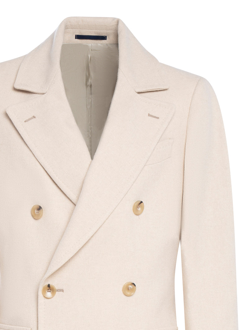 FRANZESE COLLECTION Men's Classic Wool Coat