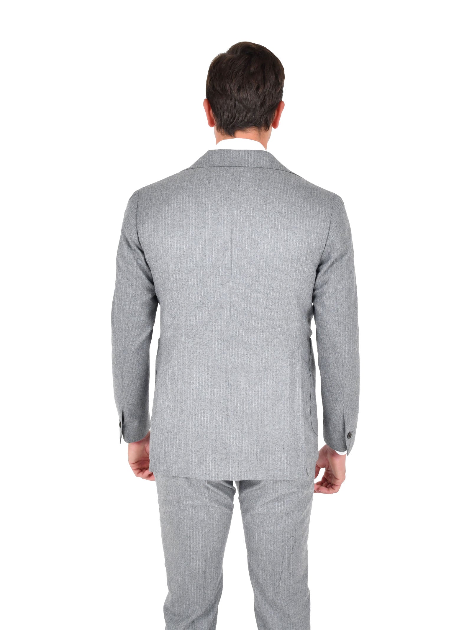 FRANZESE COLLECTION Tailored Pinstriped Suit for Men