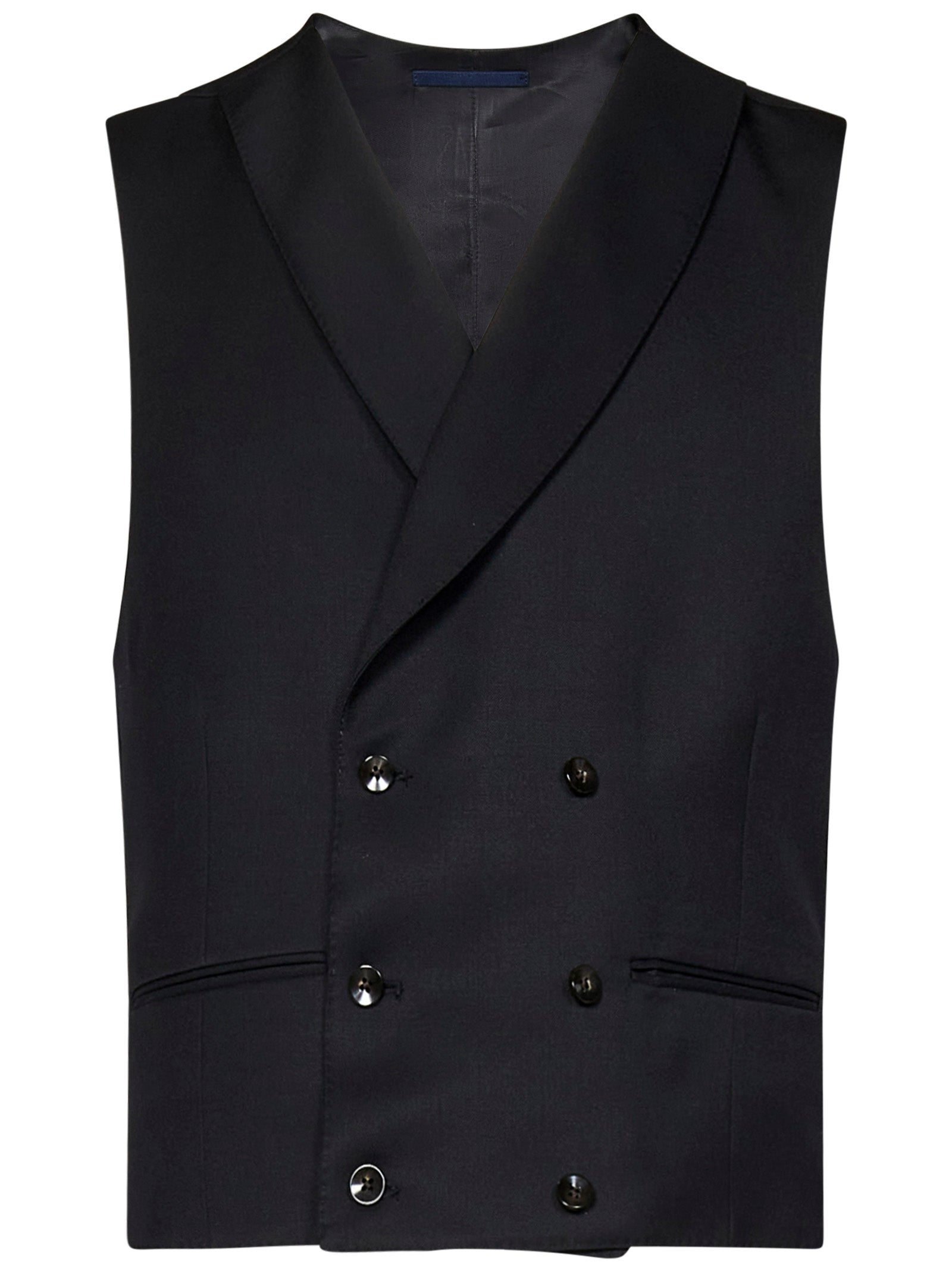 FRANZESE COLLECTION Tailored Double-Breasted Waistcoat for Men