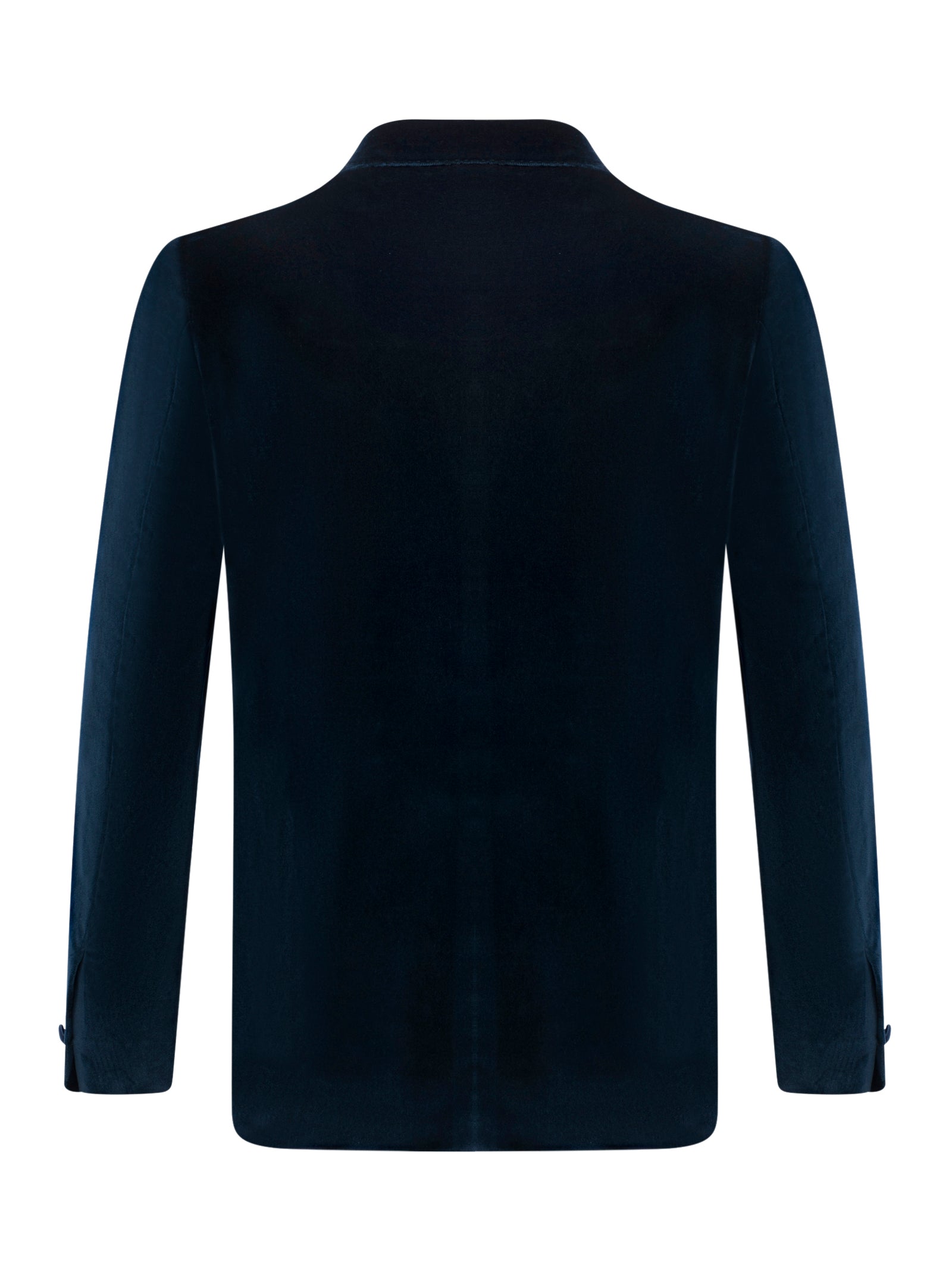 FRANZESE COLLECTION Elegant Single-Breasted Velvet Jacket for Men