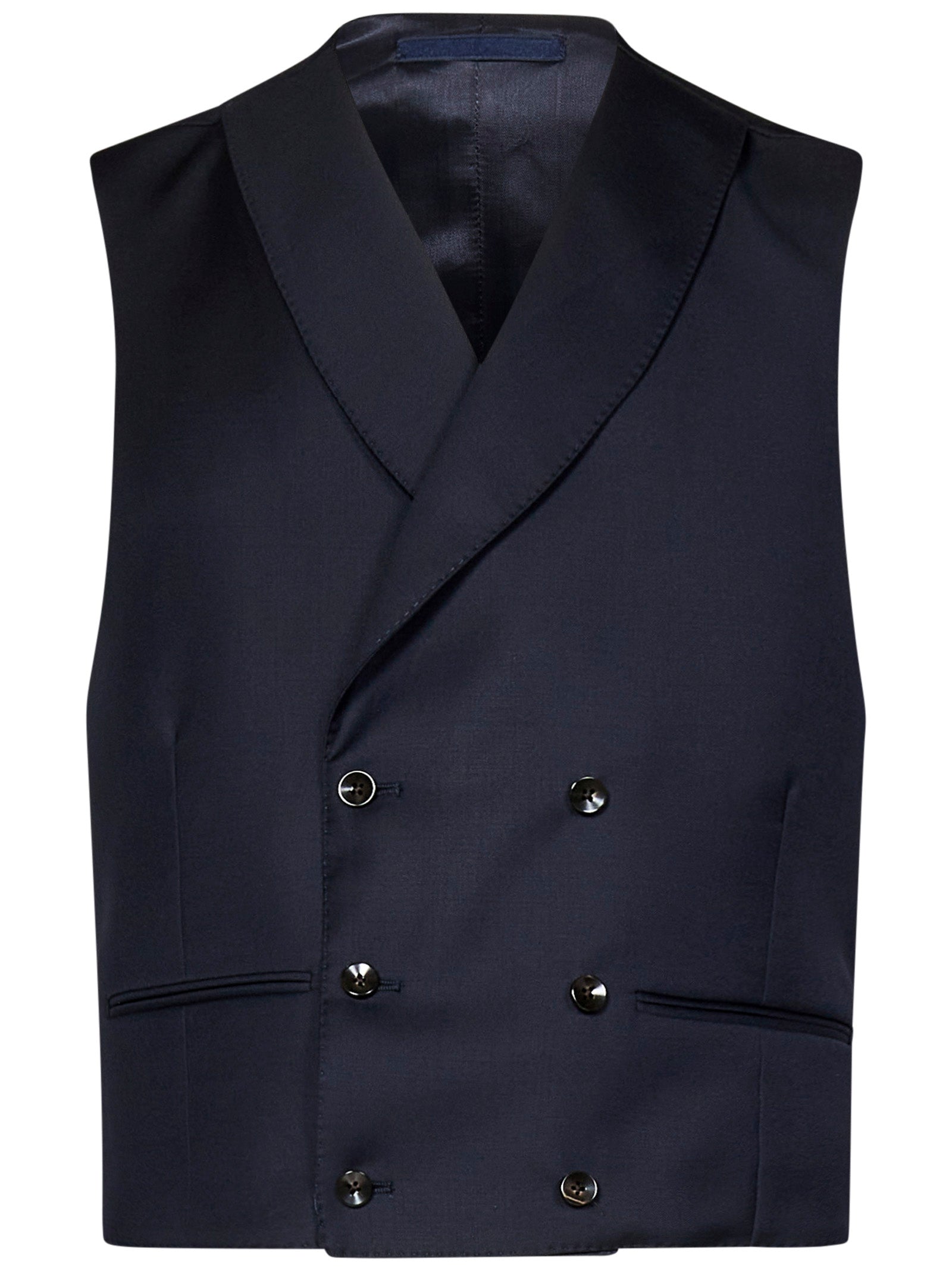 FRANZESE COLLECTION Double-Breasted Waistcoat for Men