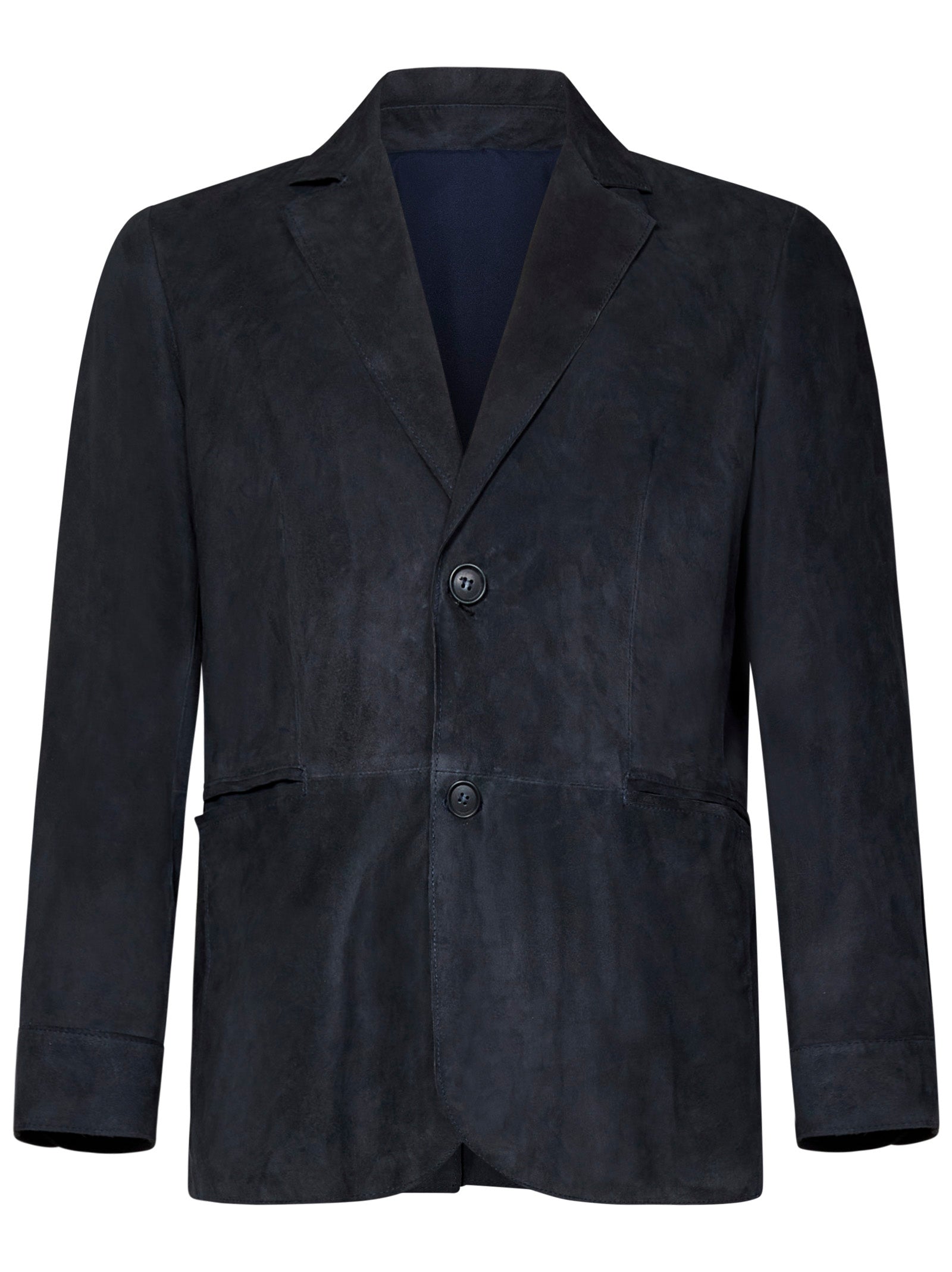 FRANZESE COLLECTION Tailored Single-Breasted Blazer - 48 IT Fit