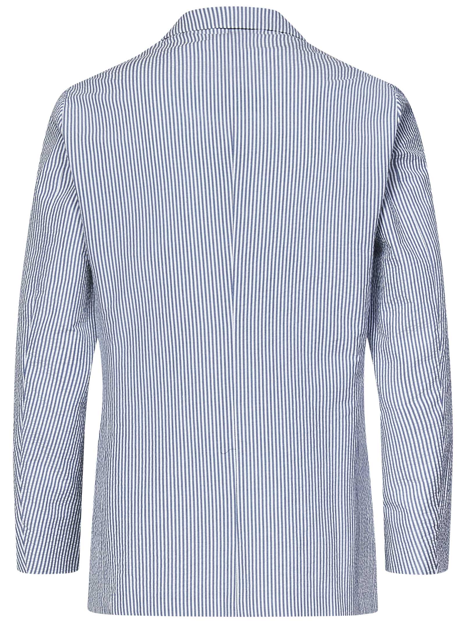 FRANZESE COLLECTION Single-Breasted Napoli Blazer - Size 48 IT