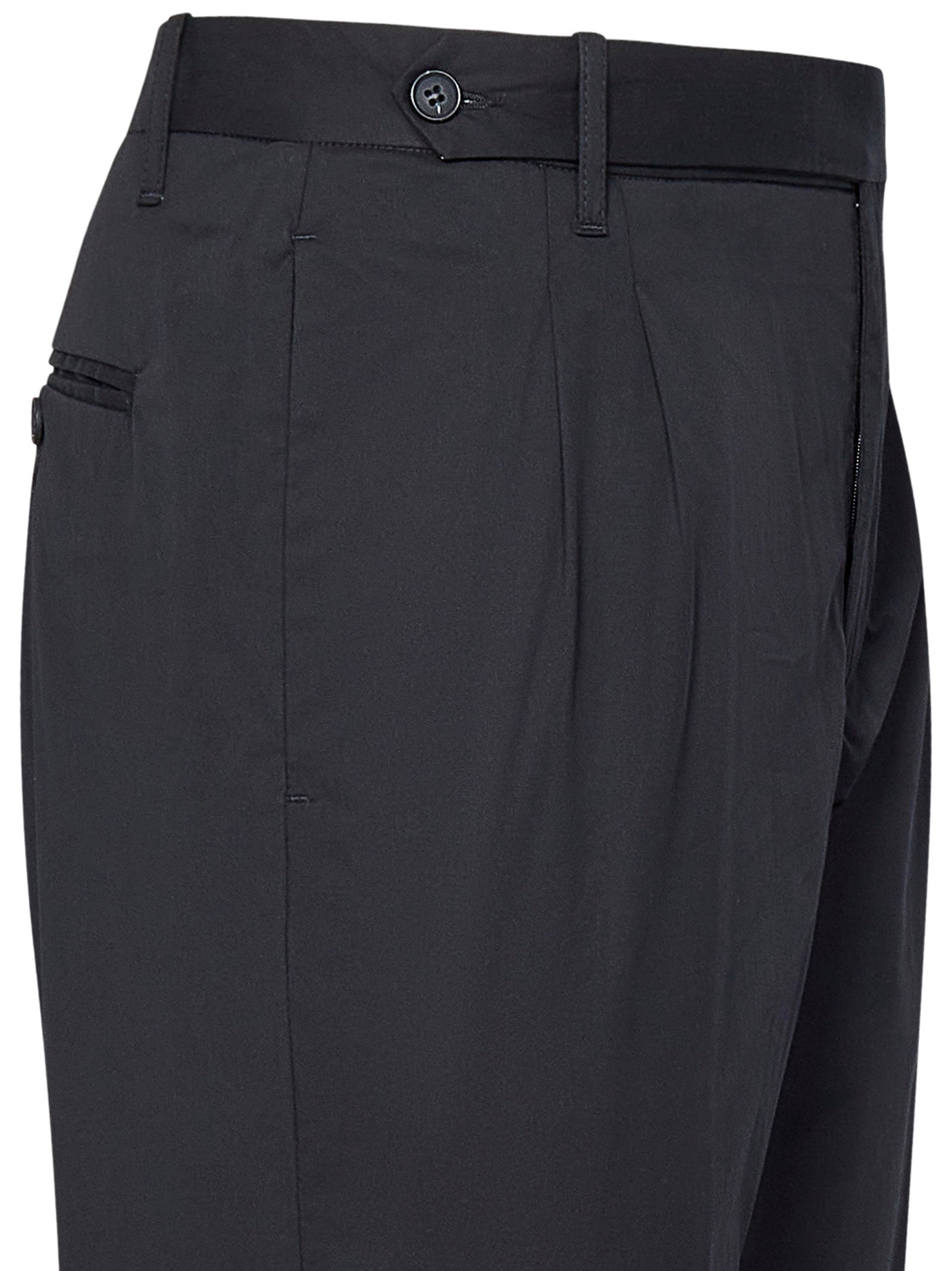 FRANZESE COLLECTION Double-Pleat Trousers Size 48 IT for a Polished Look