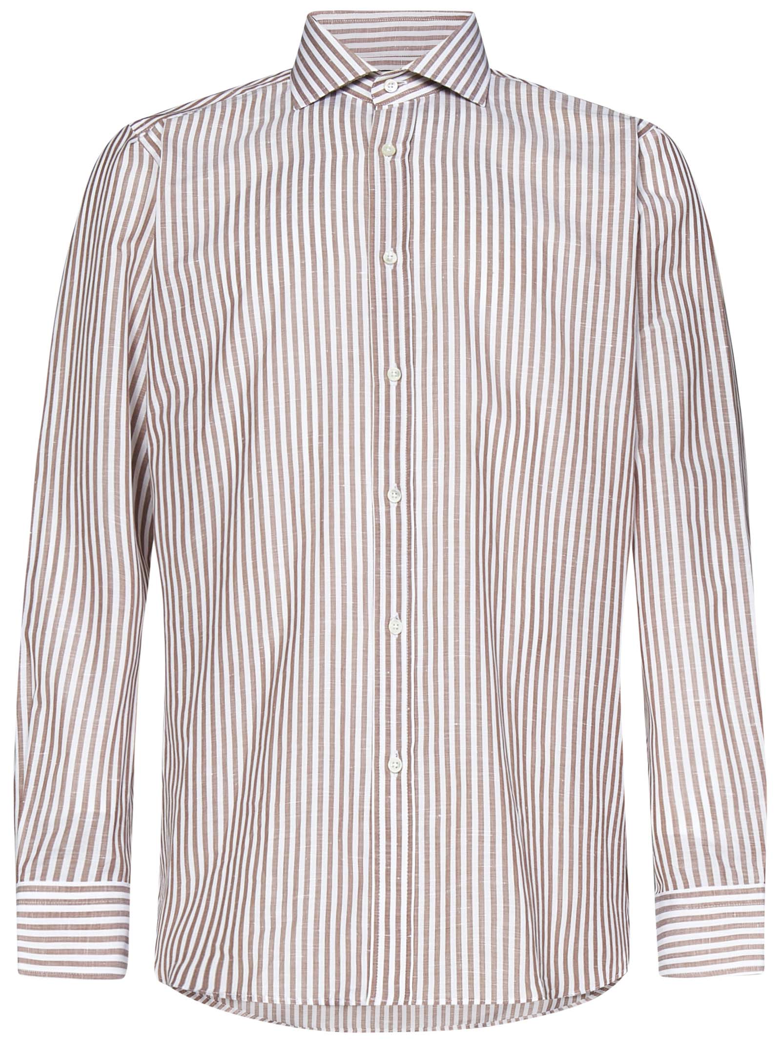 FRANZESE COLLECTION Tailored Striped Shirt