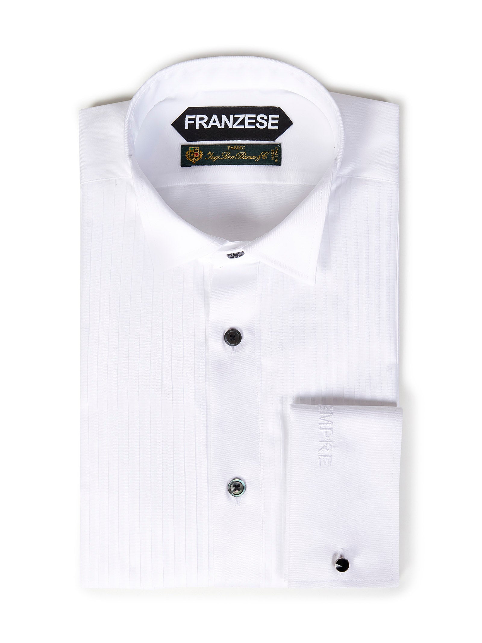 Franzese Collection Mini Tuxedo Shirt for Men