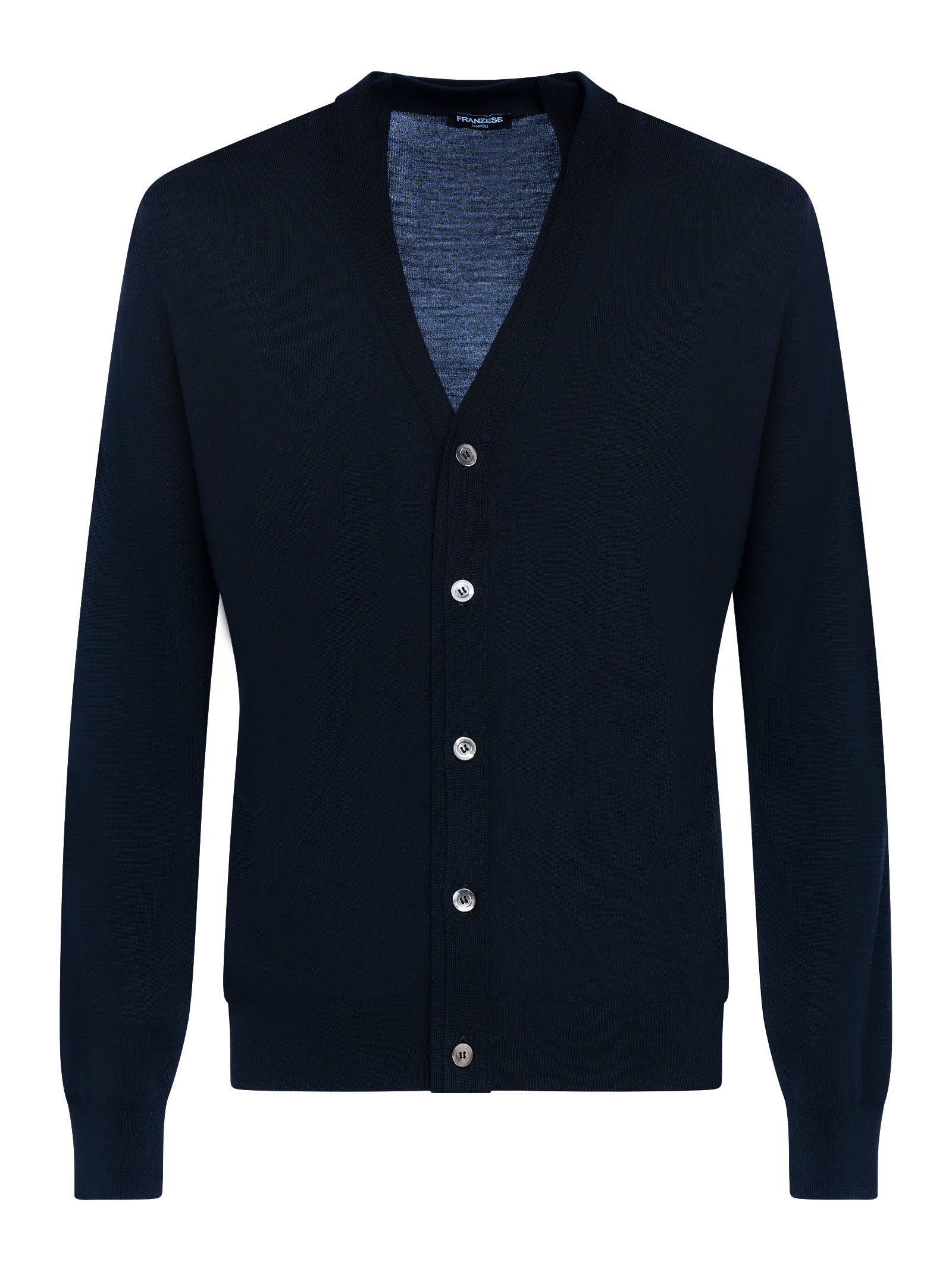 Franzese Collection V-Neck Cardigan for Men - Fall Winter 2025