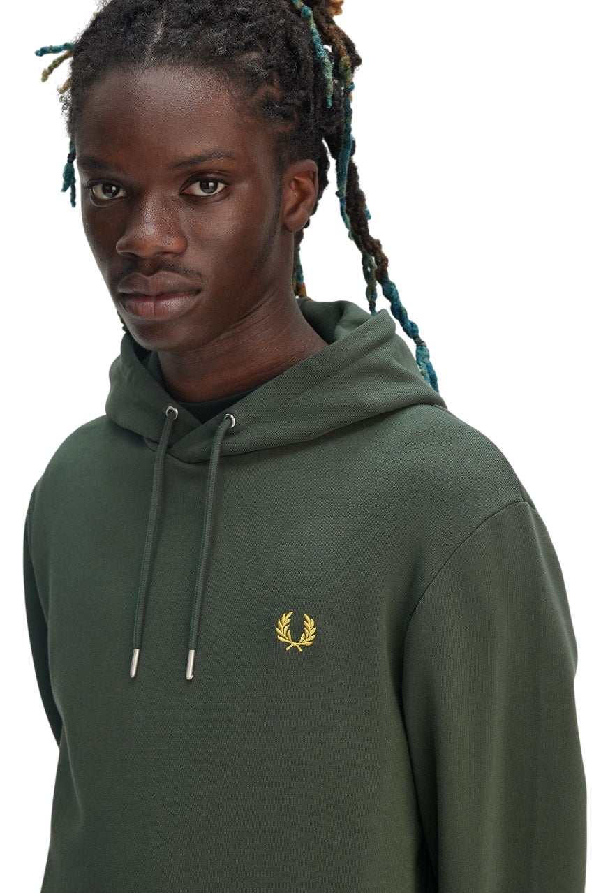 FRED PERRY Classic Regular Fit Hoodie - Size M