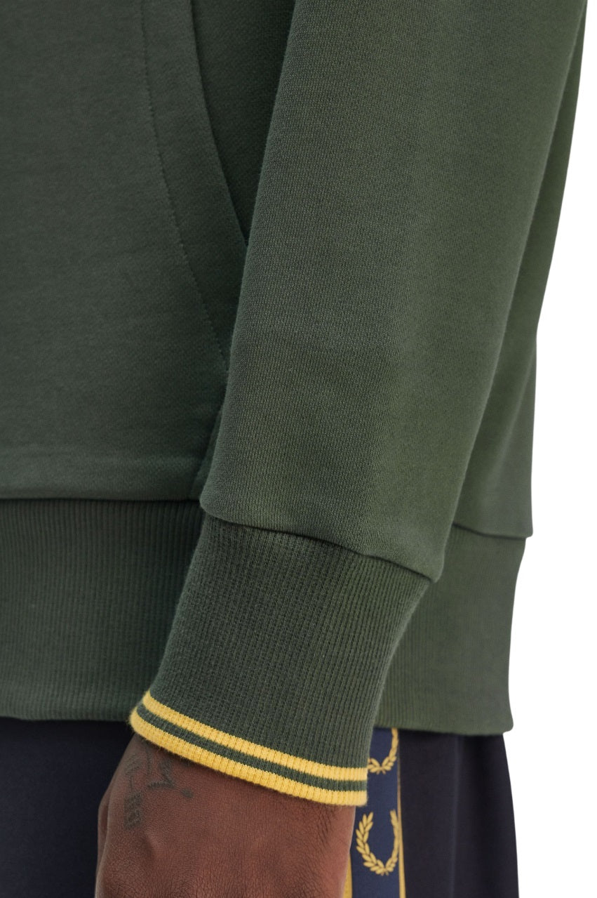 FRED PERRY Classic Regular Fit Hoodie - Size M