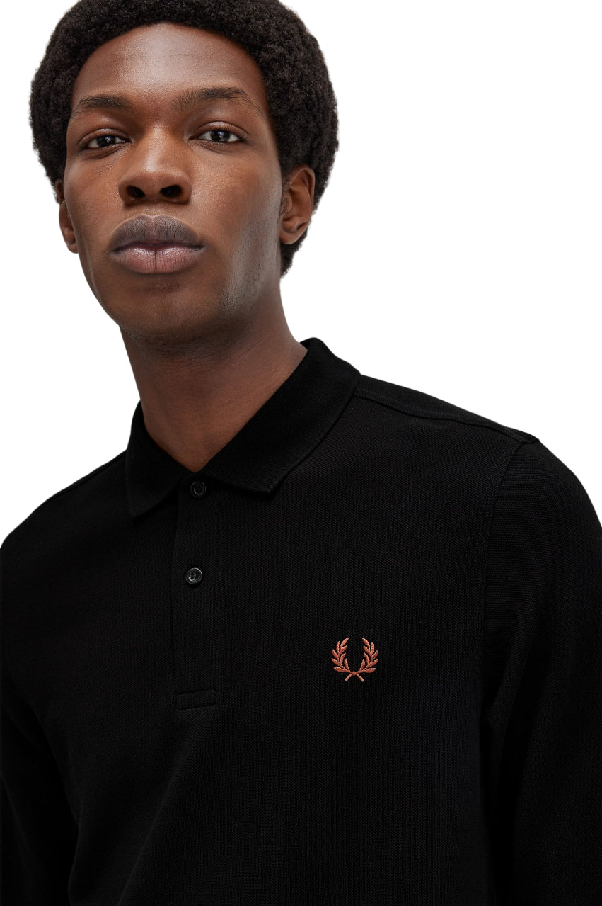 FRED PERRY Long Sleeve Classic Polo Shirt for Men