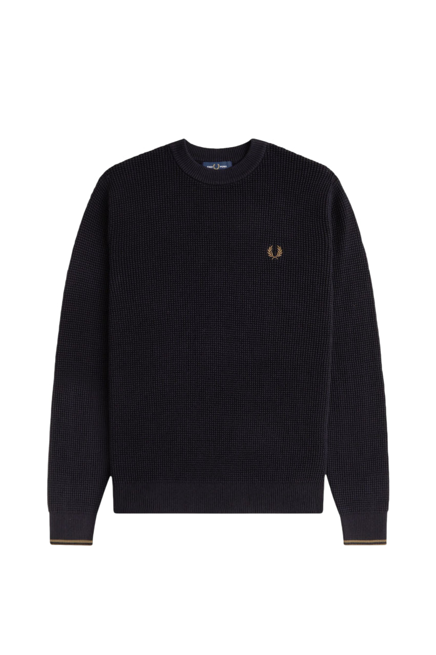 FRED PERRY Classic Fit Lightweight Sweater for Men