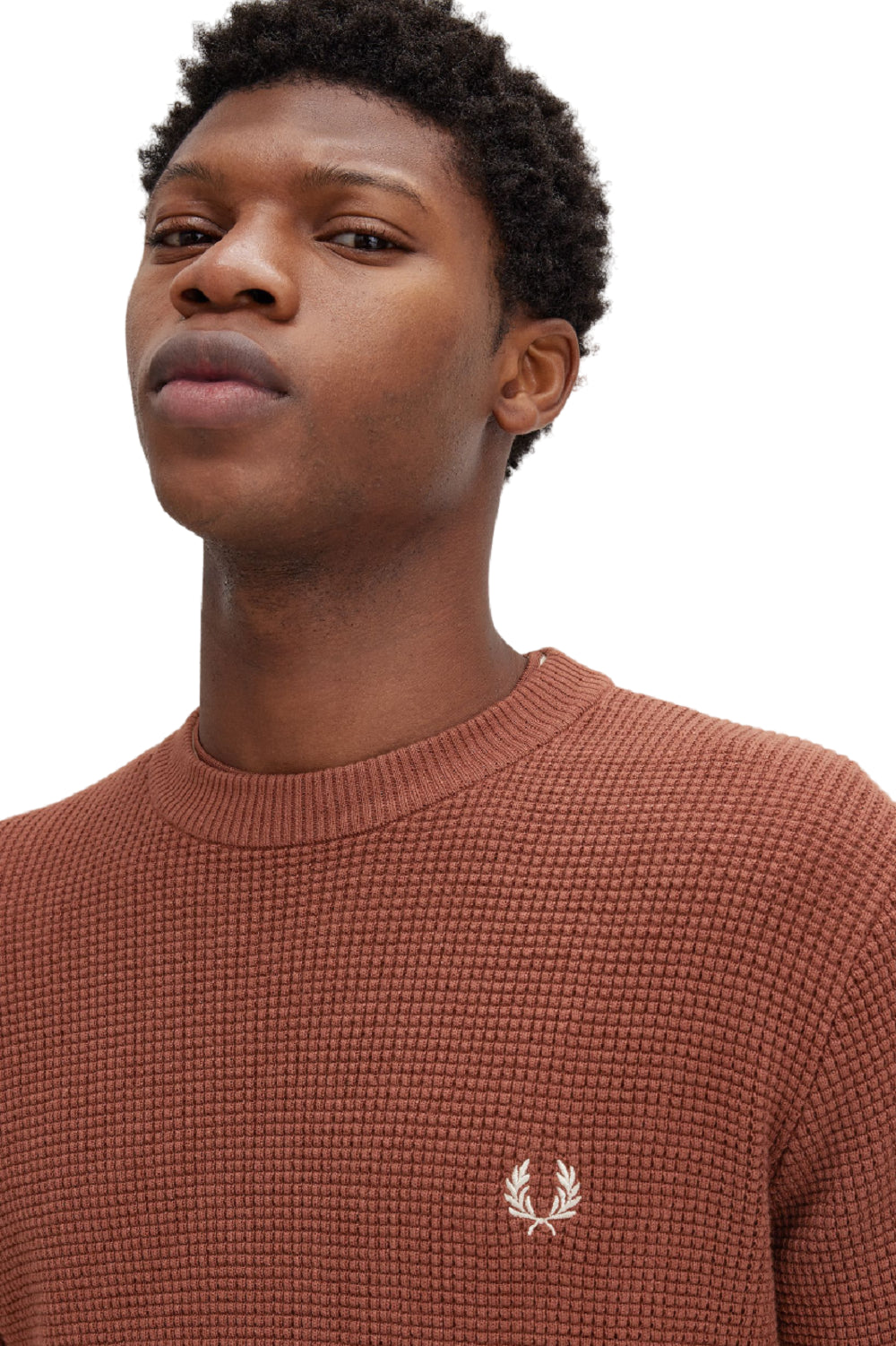 FRED PERRY Classic Crew Neck Sweater - Men