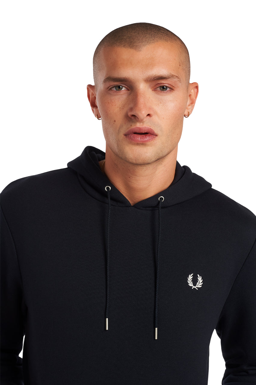 FRED PERRY Classic Regular Fit Hoodie with Unique Cuffs - Size M