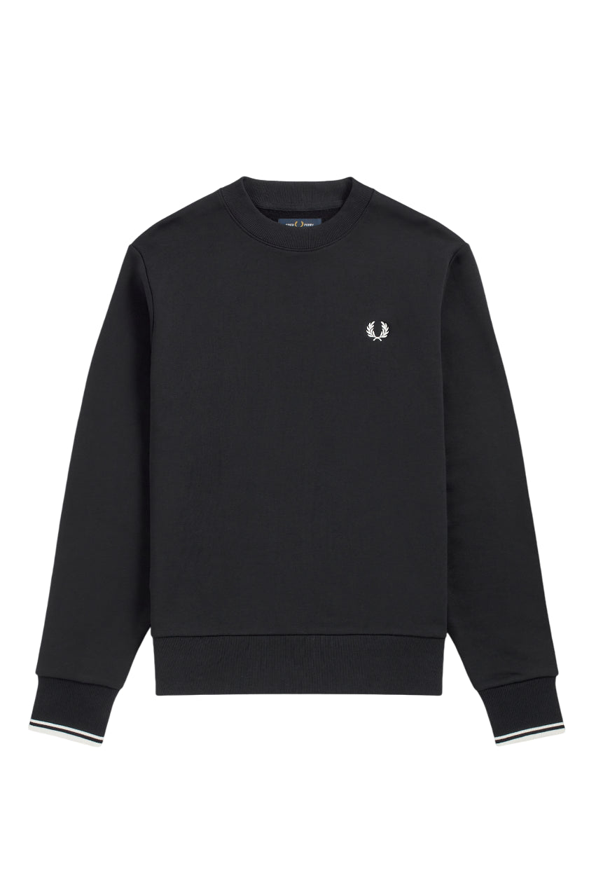 FRED PERRY Crew-Neck Hoodie